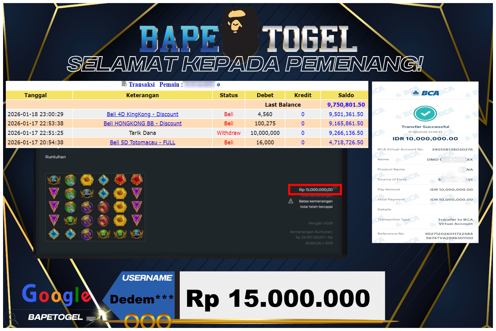 BAPETOGEL
