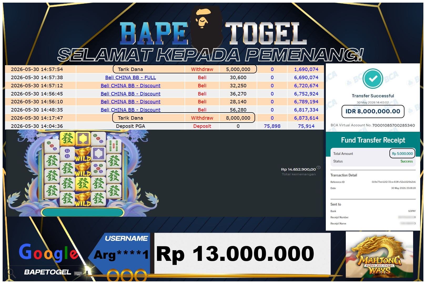 BAPETOGEL