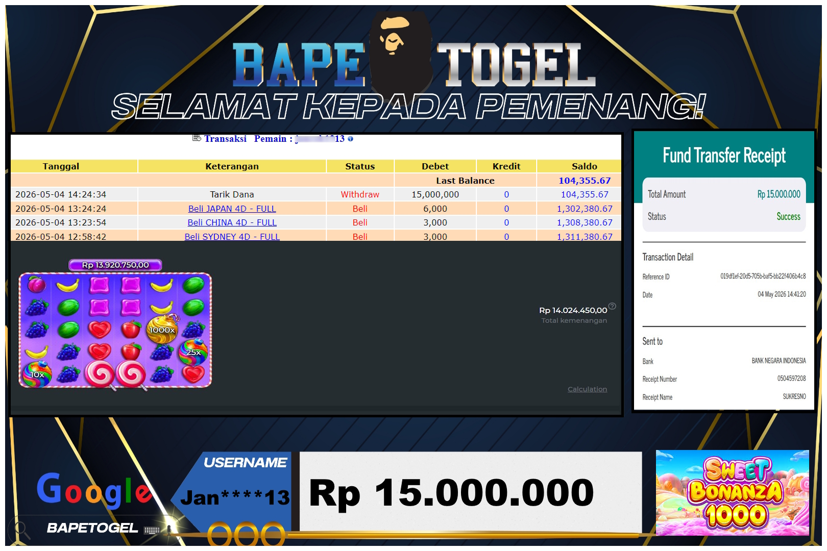 BAPETOGEL